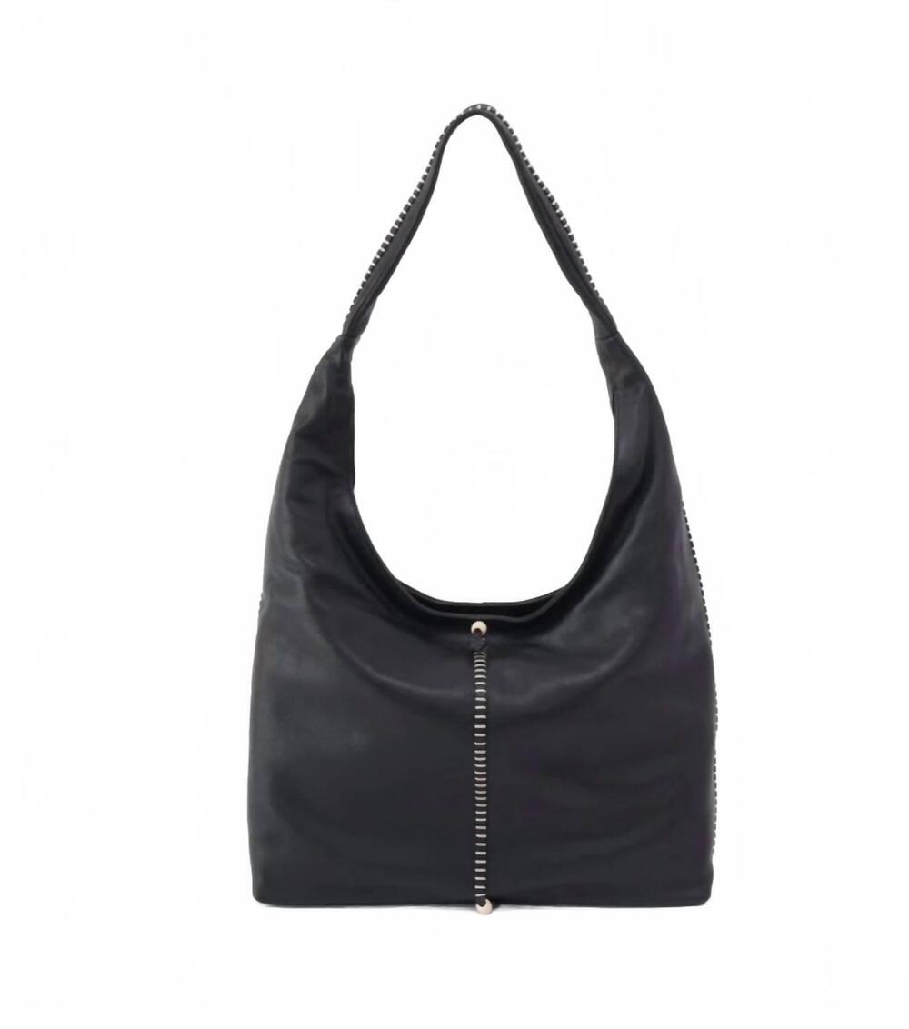 NEW HOBO la jolla hobo bag in black